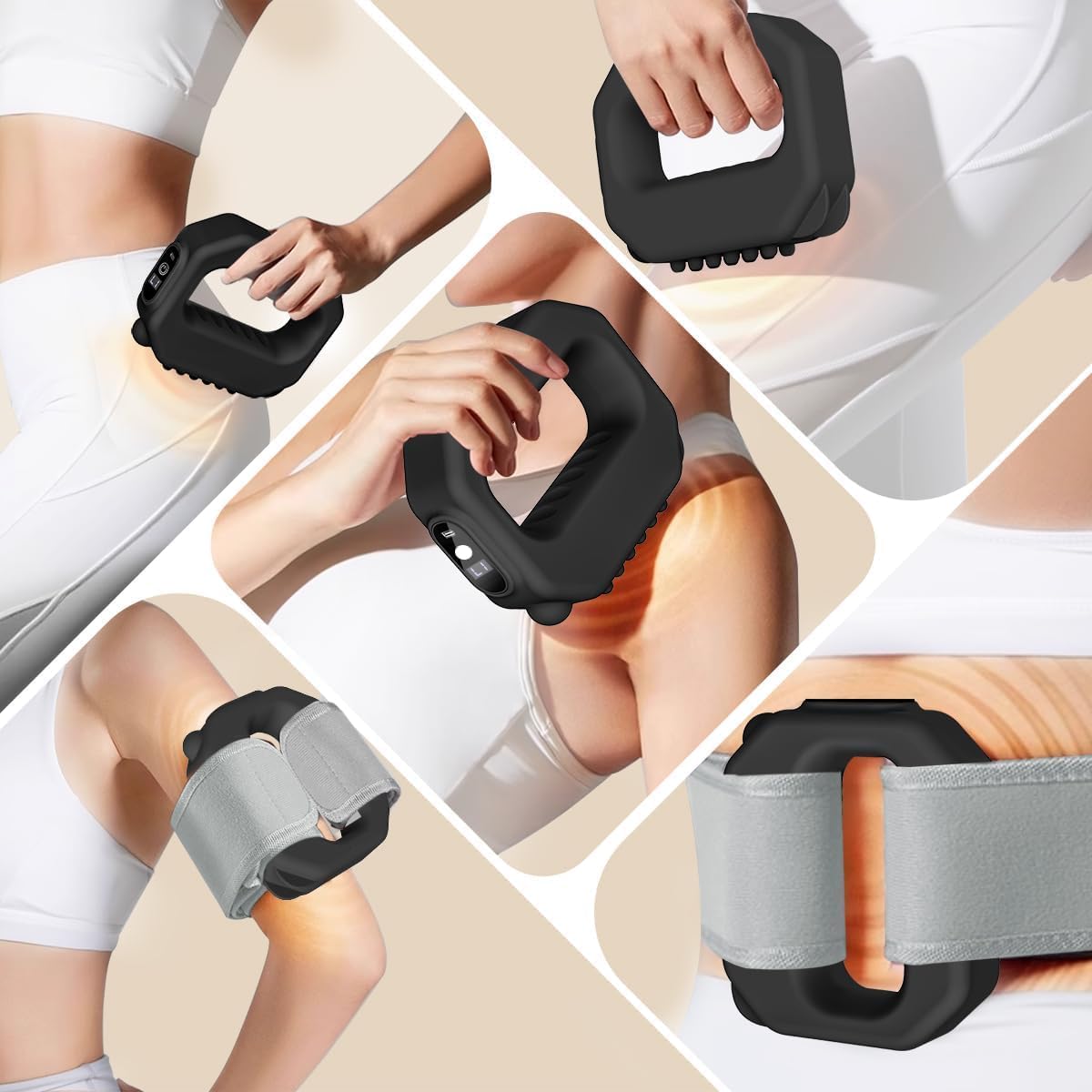 Hands-Free Wearable Fascia Massager