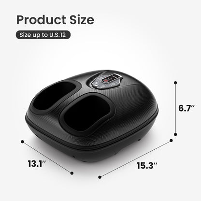 Professional Shiatsu Foot Massager with Heat