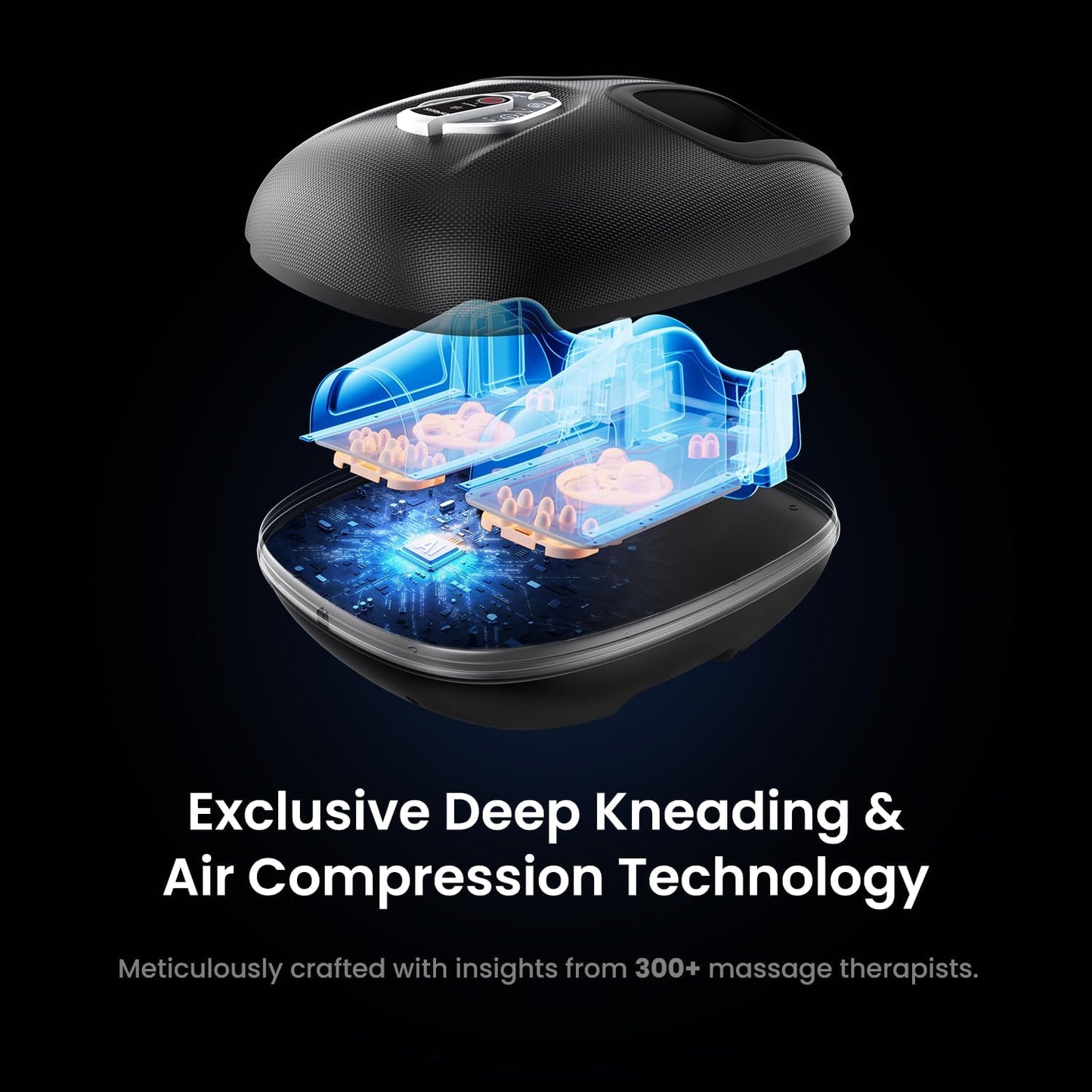 Professional Shiatsu Foot Massager with Heat