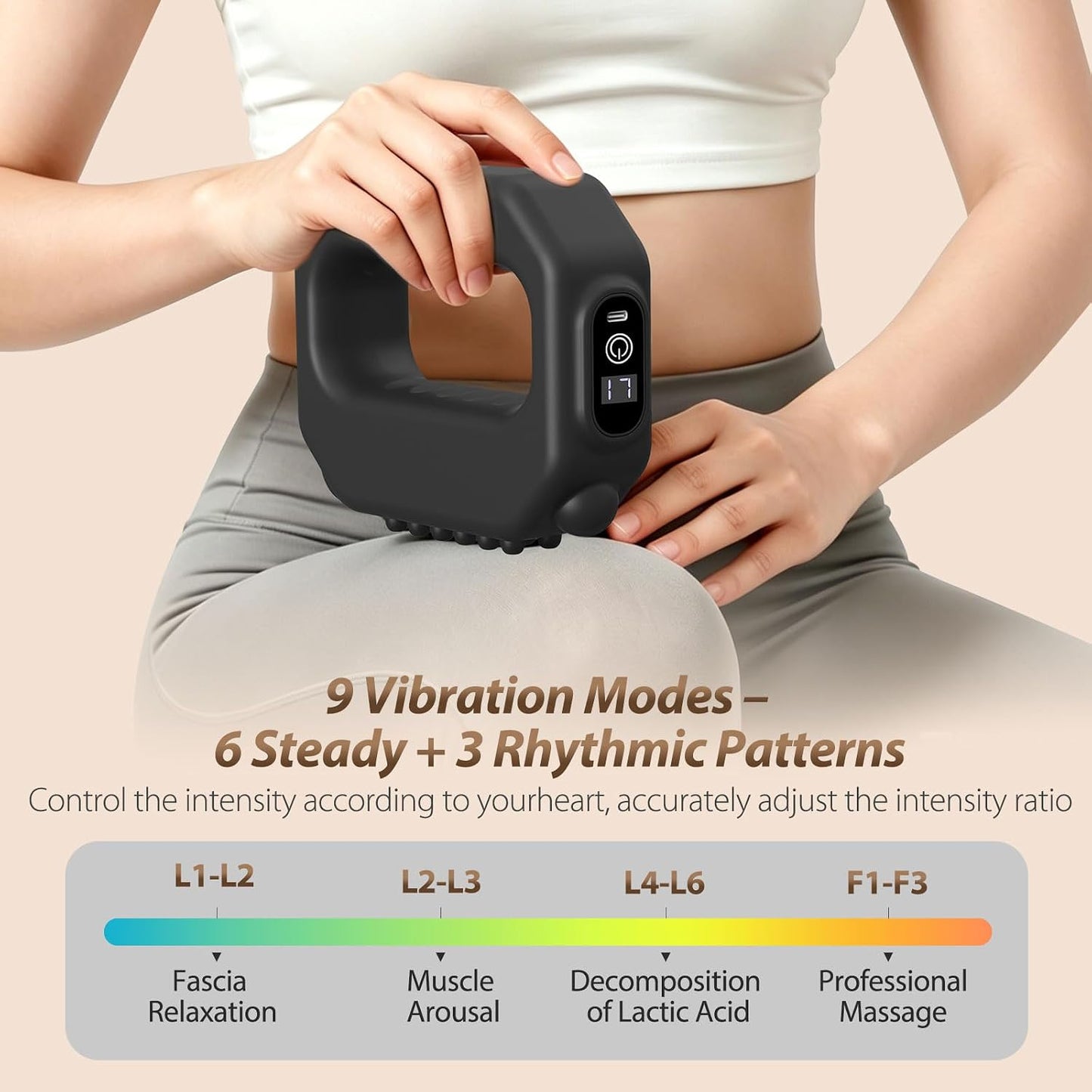 Hands-Free Wearable Fascia Massager