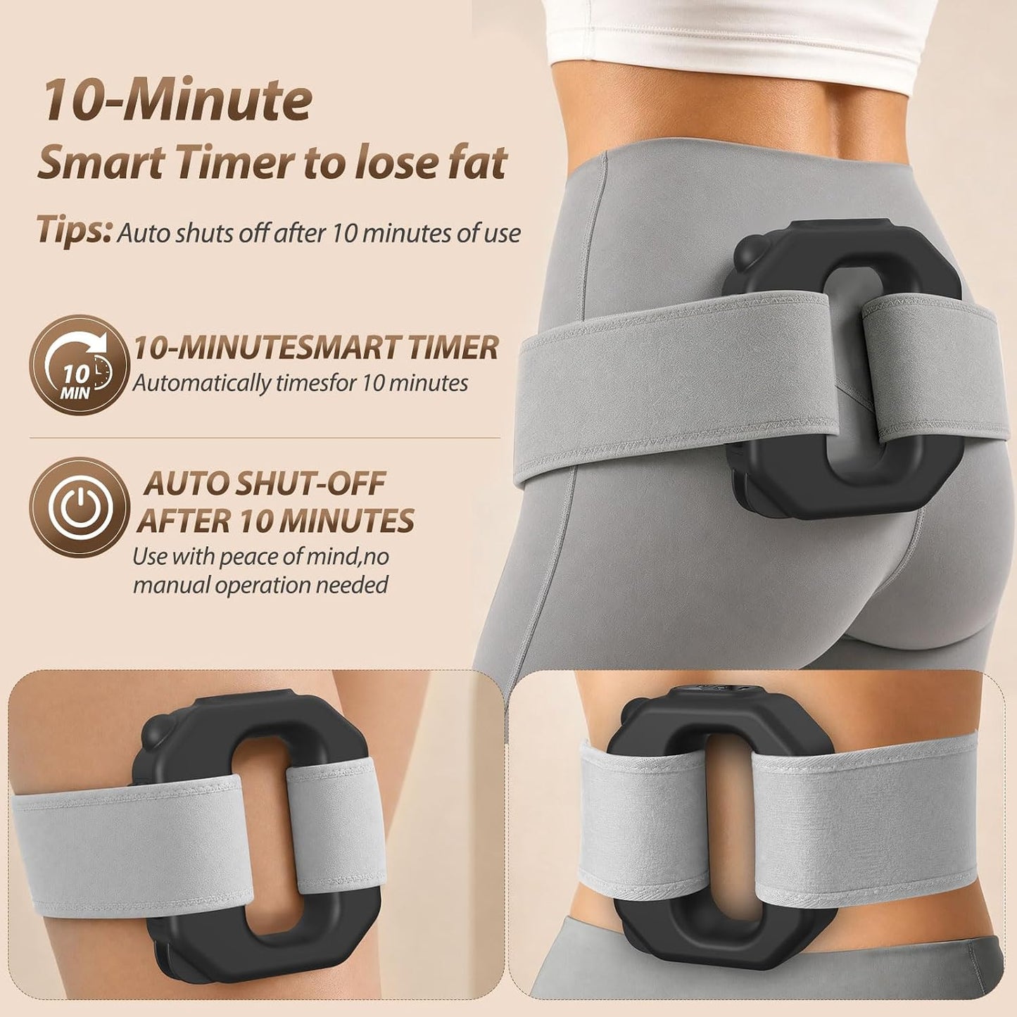 Hands-Free Wearable Fascia Massager